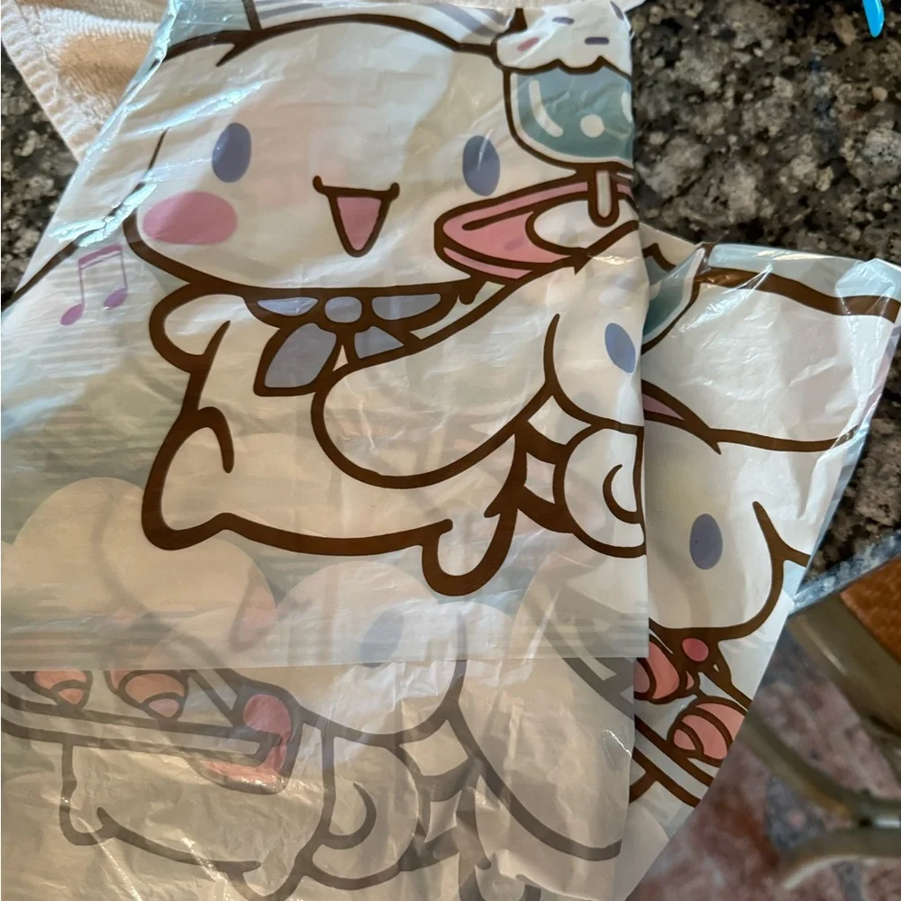 Cinnamoroll Party Supplies Set with Blue and White Design
